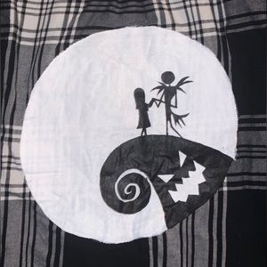 Nightmare Before Christmas Hand Painted Flannel Shirt